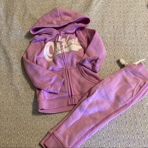 2T purple jogging suit.